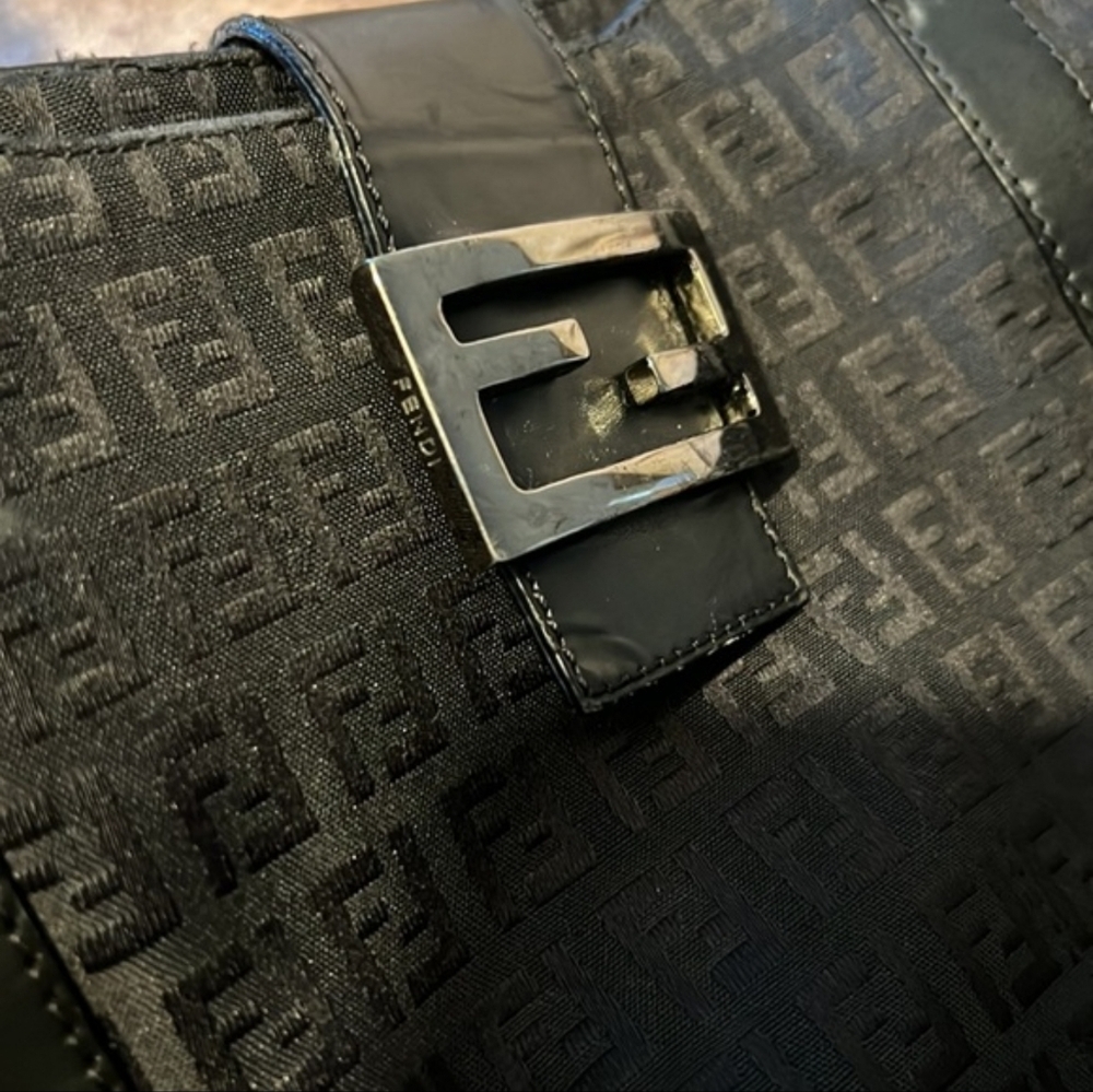 Fendi Black Women's Zucchini Bag - Picture 6 of 9